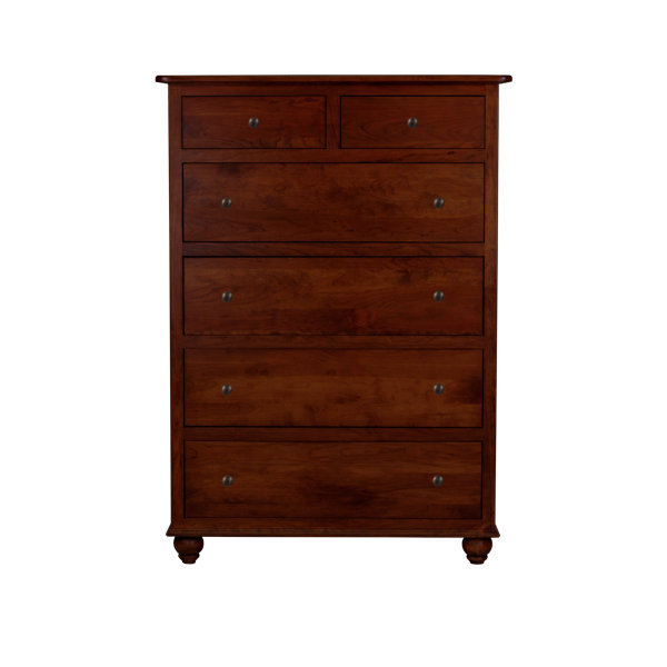 American Amish Furniture Norman 6 Drawer Dresser Wayfair